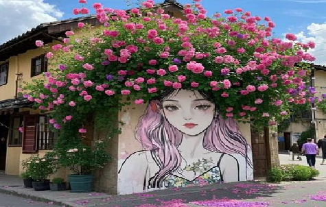 恩施怎么设计网红打卡墙绘