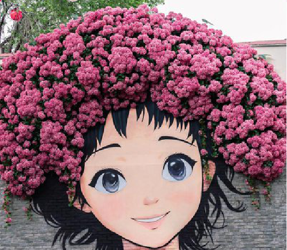 恩施墙体彩绘-网红墙打卡