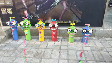 恩施商业区彩绘