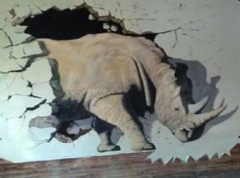 恩施在墙绘中，如何绘制3D效果？